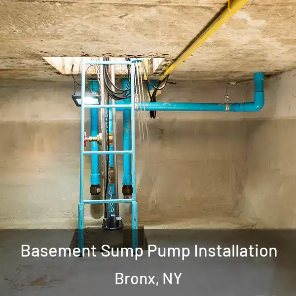  Basement Sump Pump Installation Bronx, NY