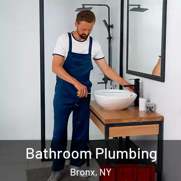  Bathroom Plumbing Bronx, NY