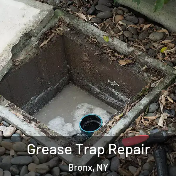  Grease Trap Repair Bronx, NY