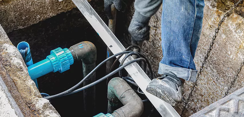 Zoeller Sewage Ejector Pump System in Bronx